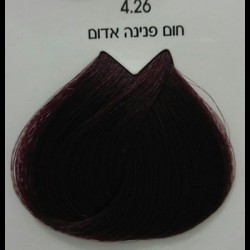 צבע לוריאל 4-26 חום פנינה אדום 