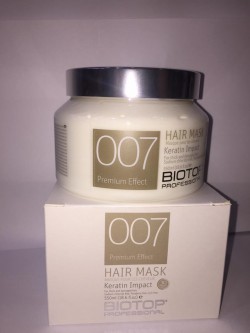 מסכה לשיער 007 ביוטופ biotop