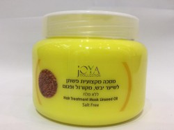 ג'ויה מסכת פשתן לשיער יבש , מקורזל ופגום - 500 מ"ל  GOYA