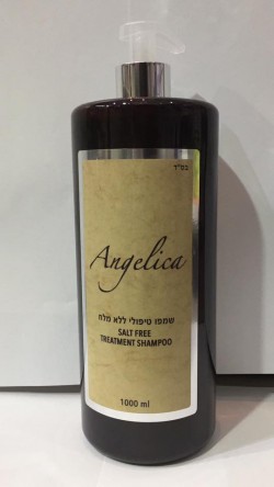 שמפו אנגליקה ANGELICA שמפו טיפולי ללא מלחים 1000 מ"ל 