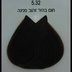 צבע לוריאל 5-32 חום בהיר זהוב פנינה