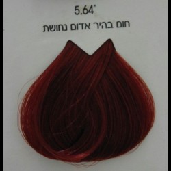 צבע לוריאל 5-64 חום בהיר אדום נחושת LOREAL