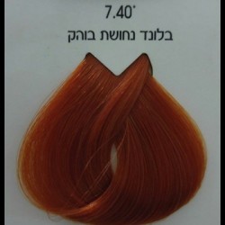 צבע לוריאל 7-40 בלונד נחושת בוהק LOREAL