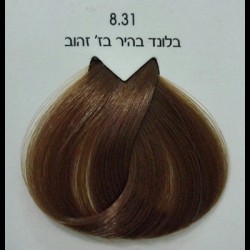 צבע לוריאל 8-31 בלונד בהיר בז' זהוב