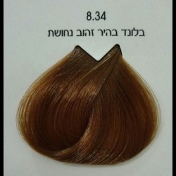 צבע לוריאל 8-34 בלונד בהיר זהוב נחושת LOREAL